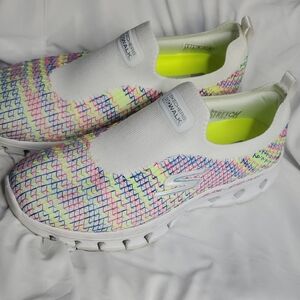 Skechers Go Walk  Women's Multicolor Slip-On Shoes Sizes 6